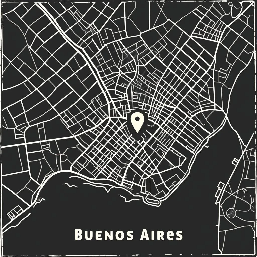 Mapa de ubicación en Buenos Aires